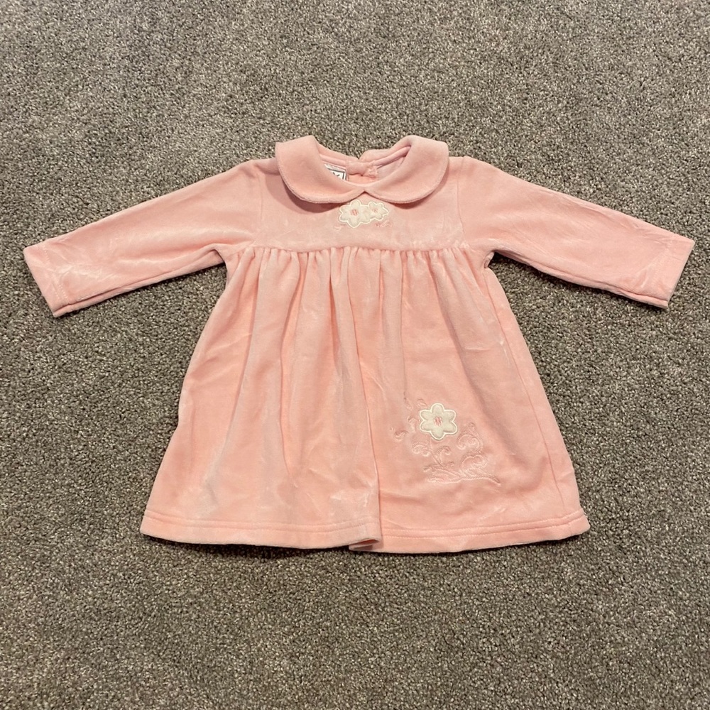 Baby Girl Pink Flower Dress